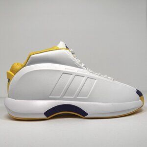 Adidas Kobe Crazy 1 Lakers Size 9 Brand New GY8947 White Gold Purple